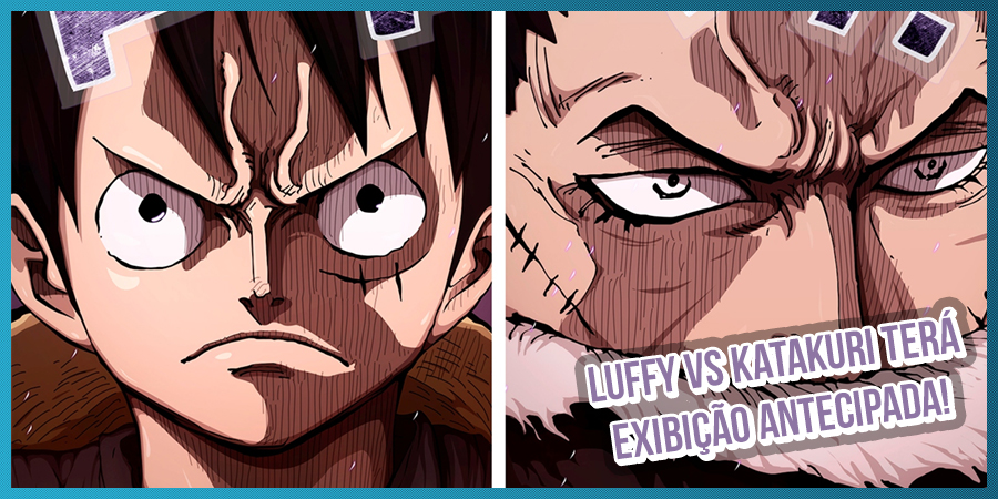 Anime de One Piece teve desfecho da luta entre Luffy e Katakuri