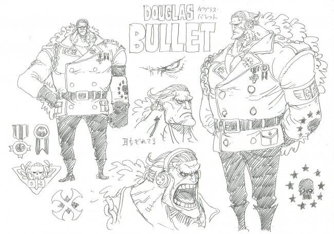 One Piece Stampede: Novas informações do vilão Douglas Bullet