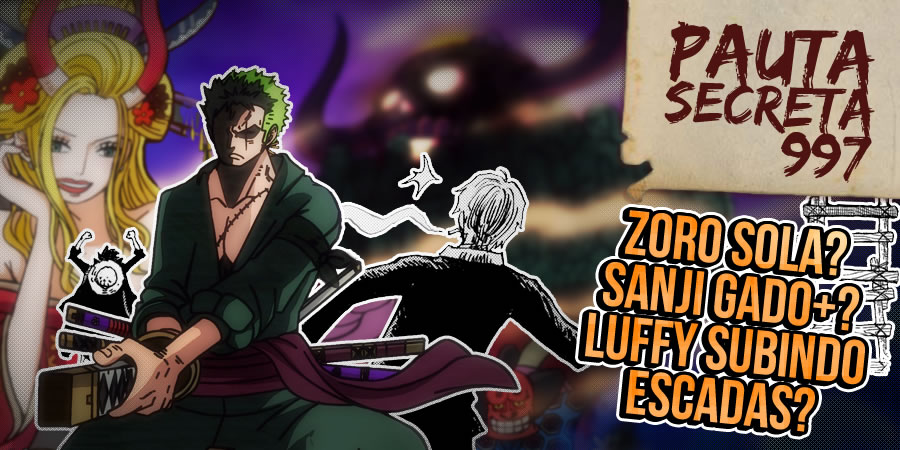 Pauta Secreta #116 – Zoro sola? Sanji gado D+? Luffy subindo escadas? –  Capítulo 997